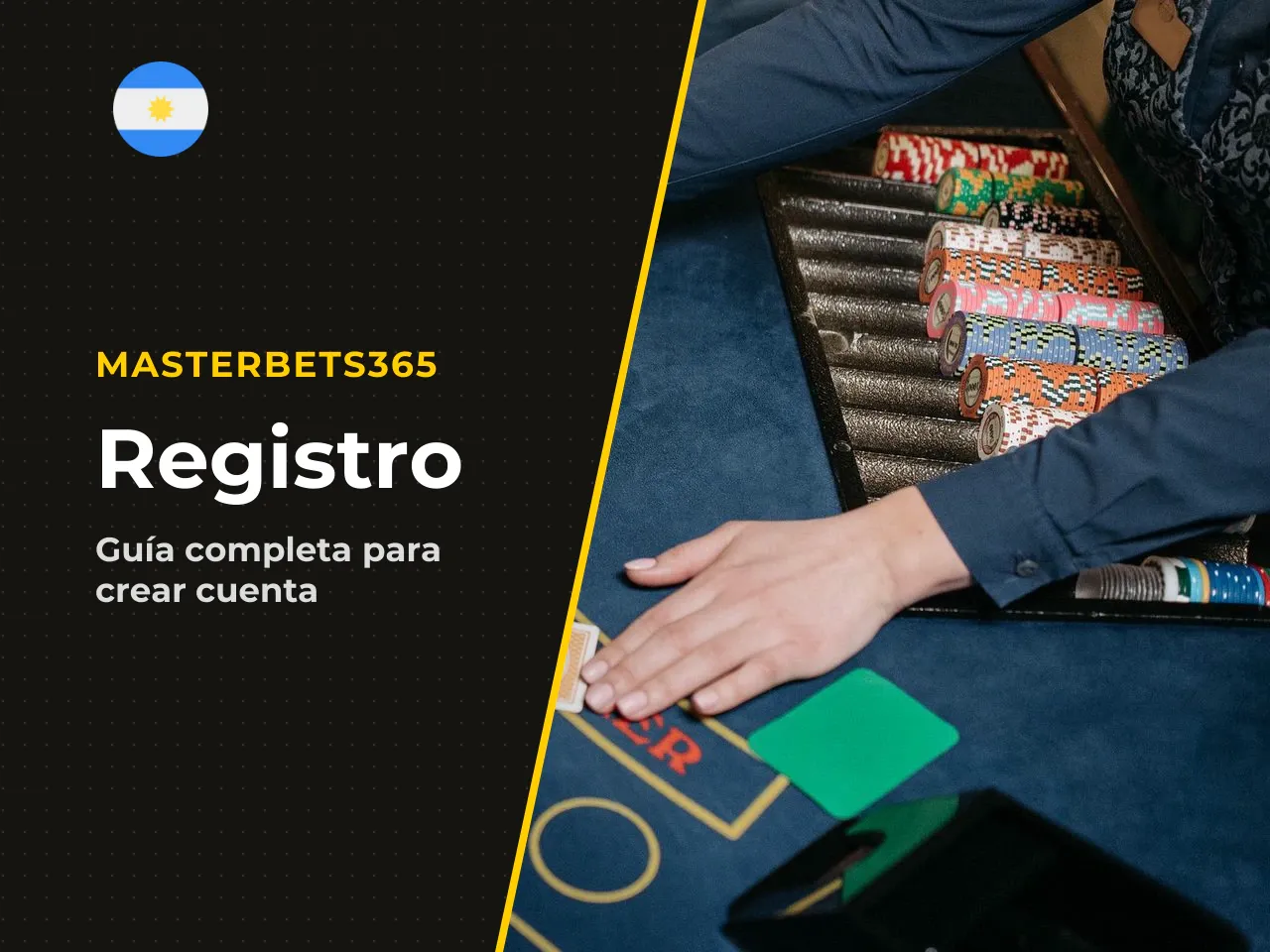 Cómo registrarse en Masterbets365 paso a