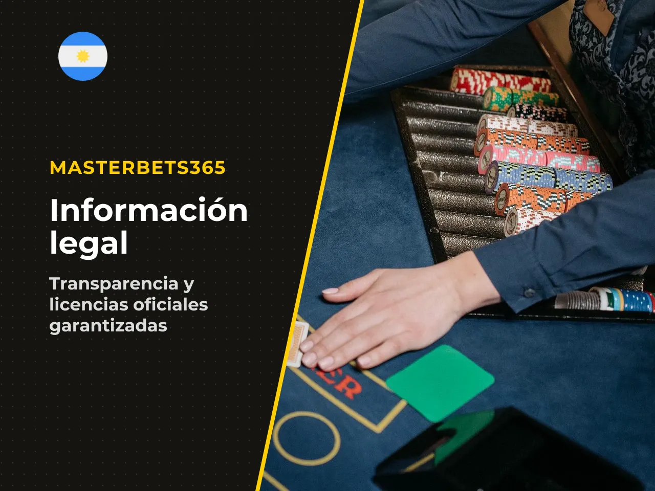 Datos legales declarados por el operador