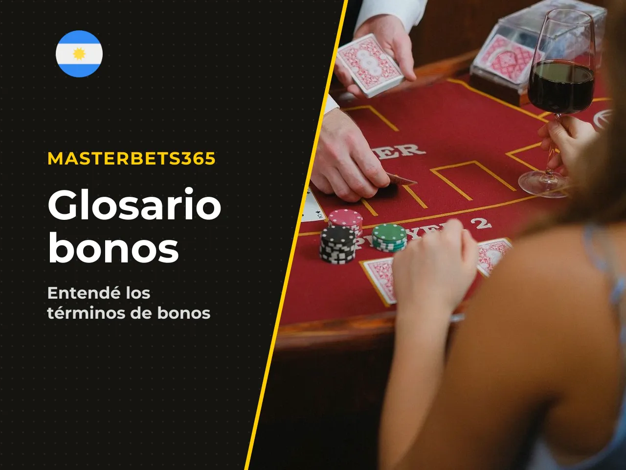 Glosario rápido para leer las condiciones