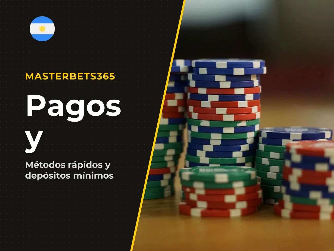 7. Métodos de pago, depósitos mínimos