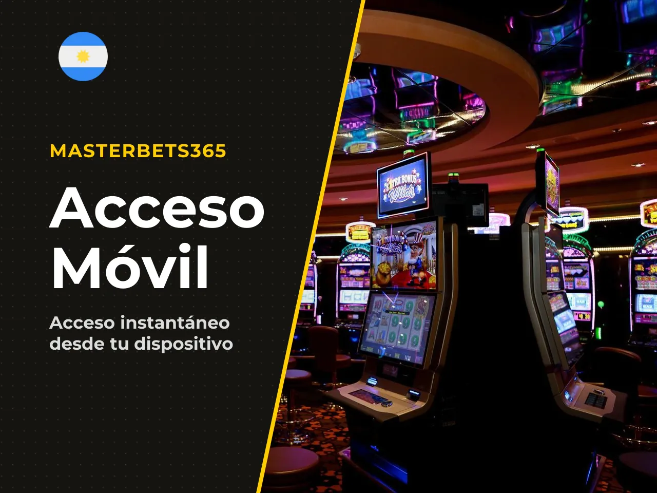 Masterbets365 desde el navegador móvil. Entrar