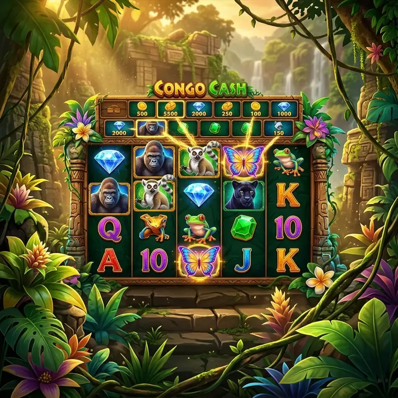 Congo Cash tragamonedas gratis, demo y