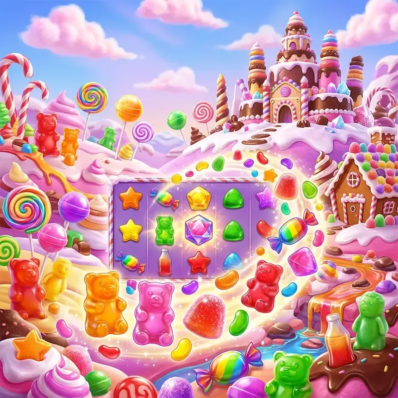 Sugar Rush gratis online demo, RTP