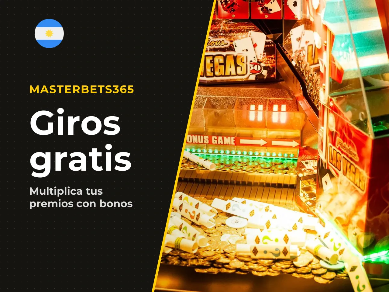 Giros gratis y multiplicadores del bonus
