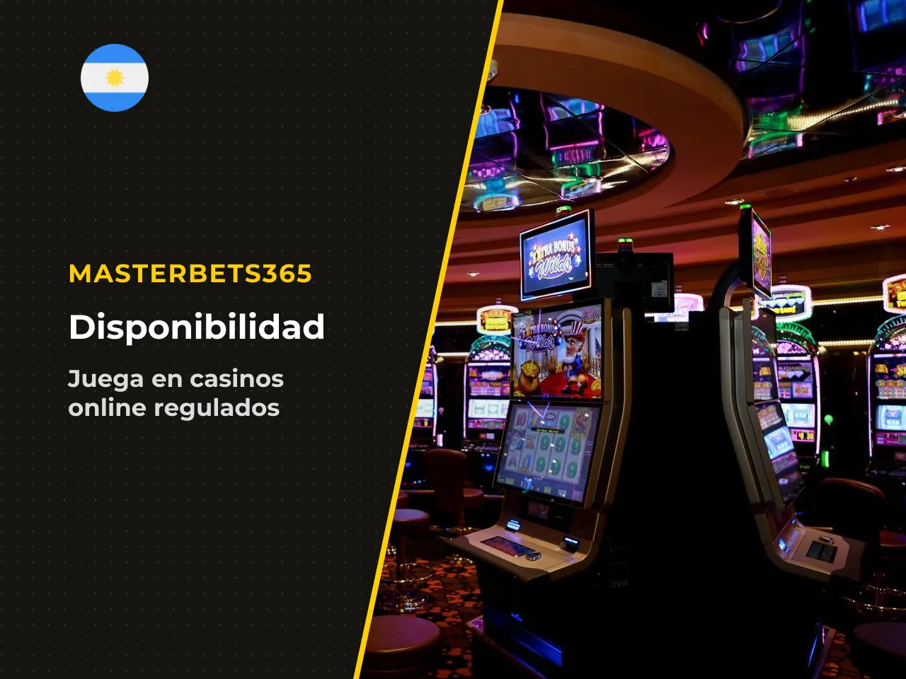Disponibilidad del juego en casinos regulados