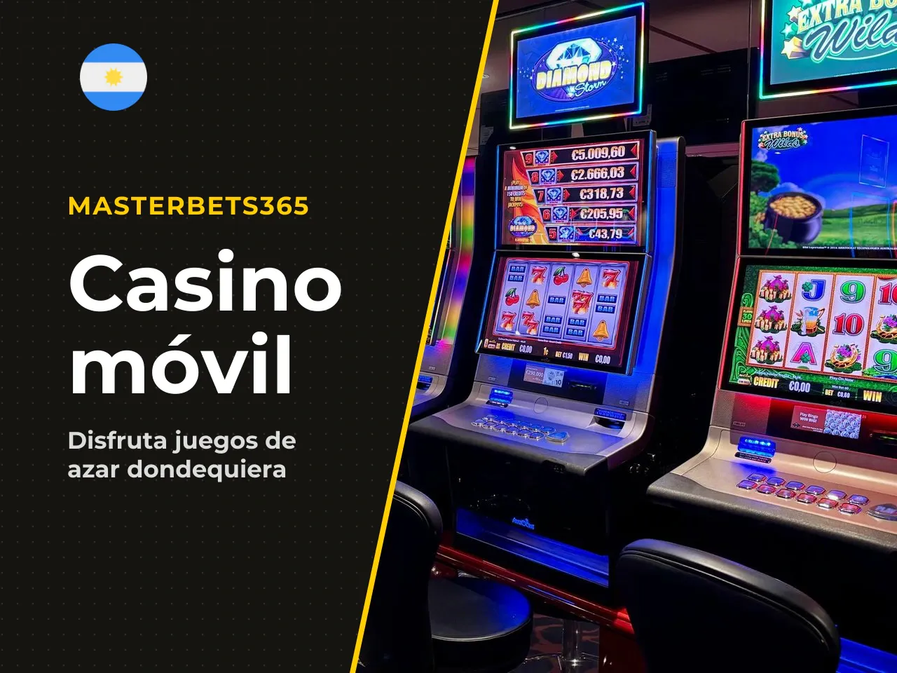 Casino y tragamonedas desde el celular