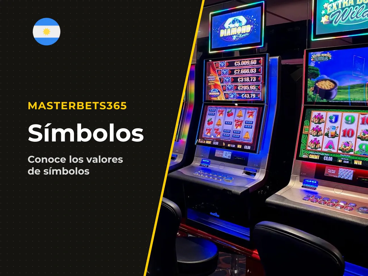 Tabla de símbolos y pagos declarados
