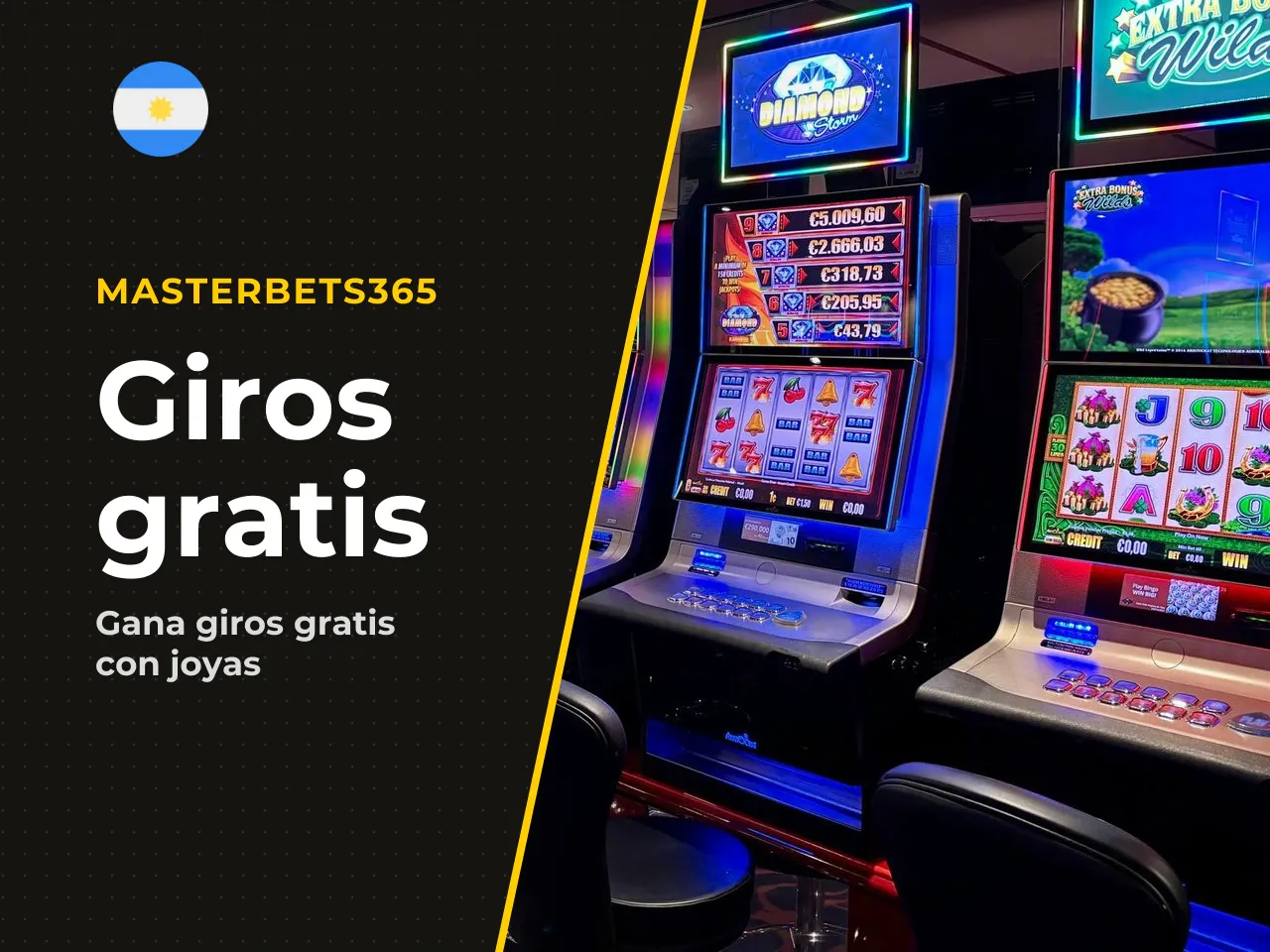 Giros gratis y símbolos especiales. Si