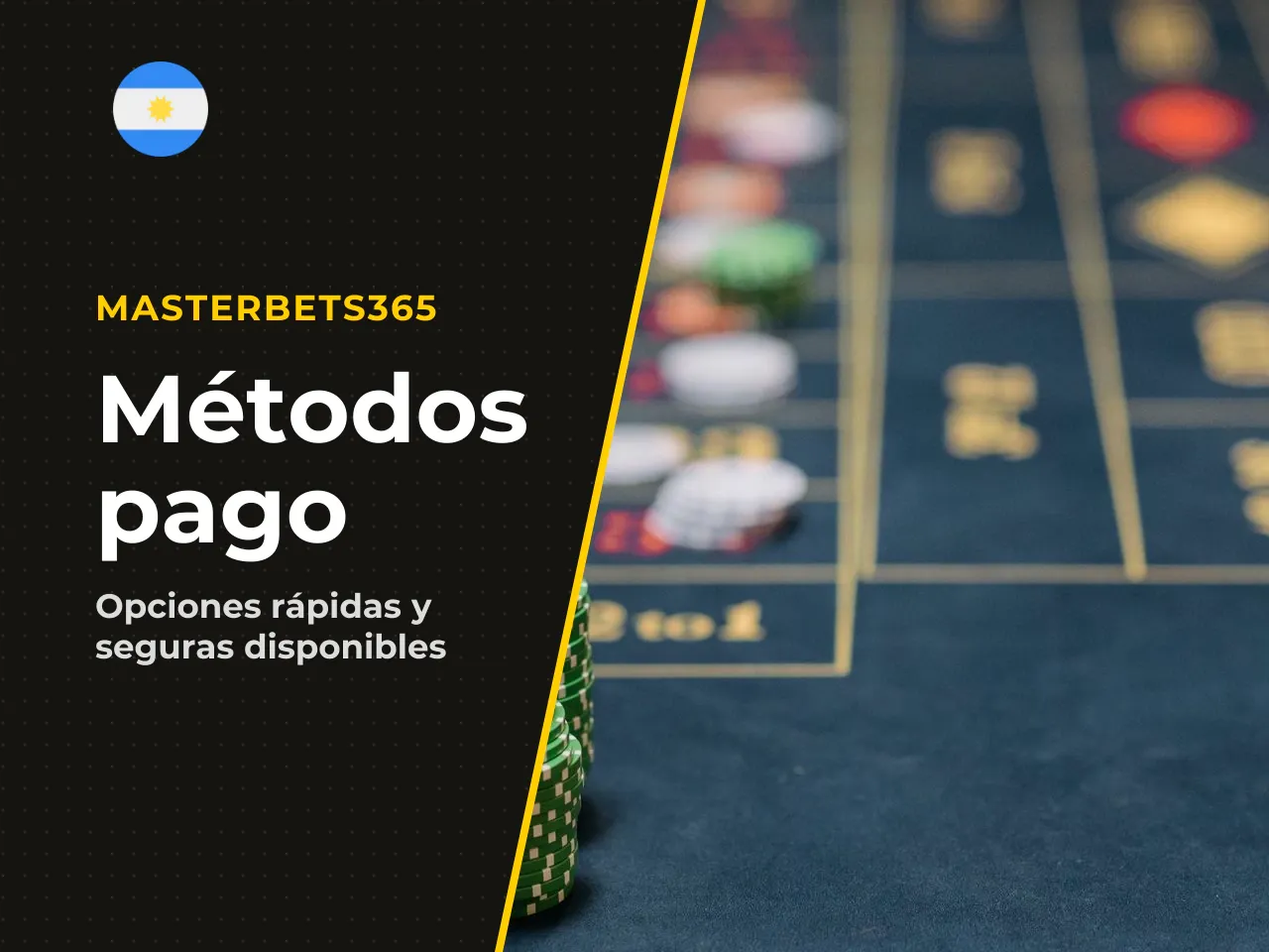 Métodos de pago recomendados