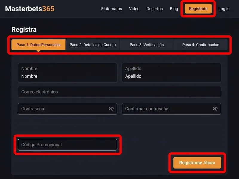registro masterbets365