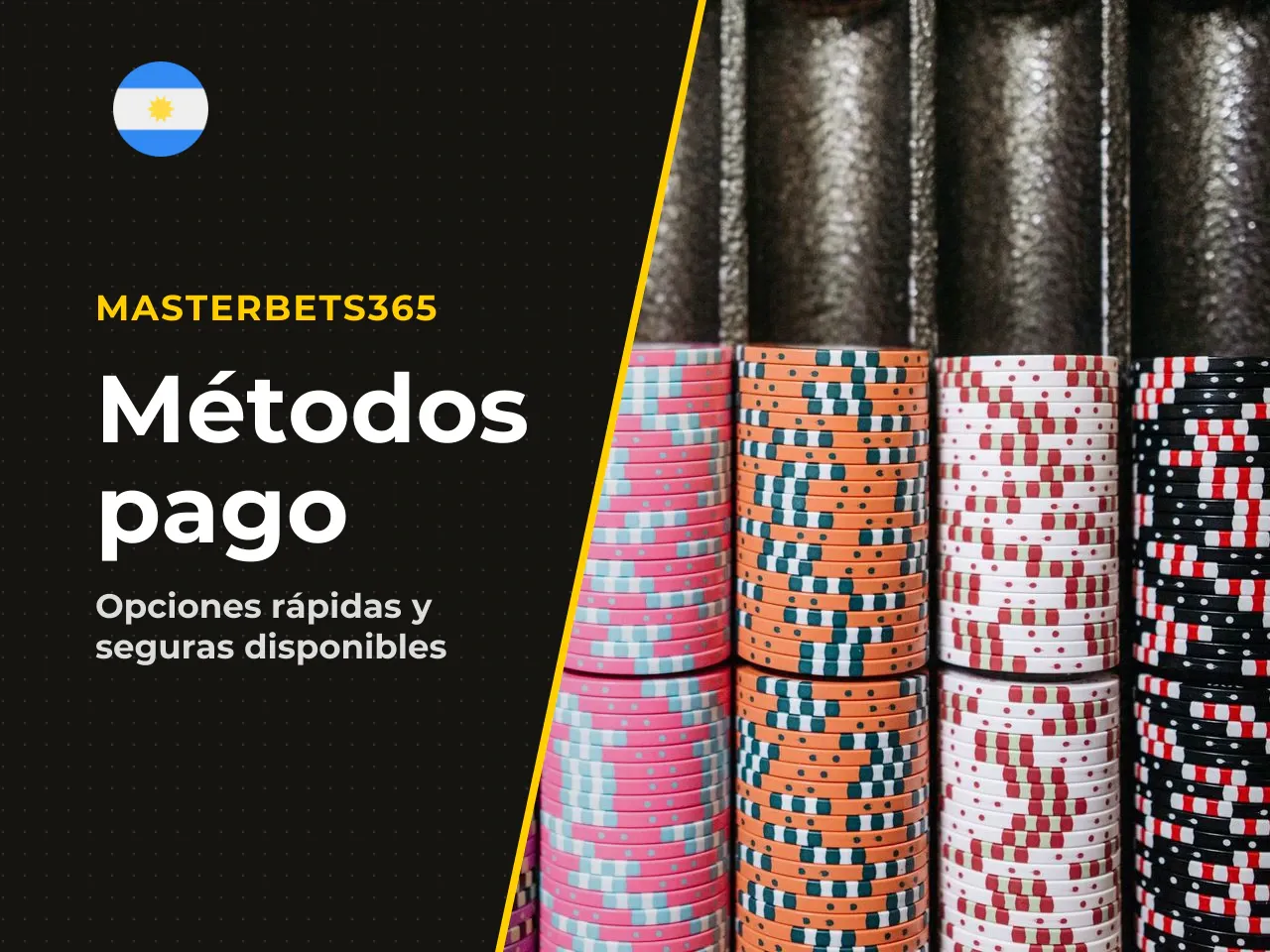 Métodos de pago y retiros en