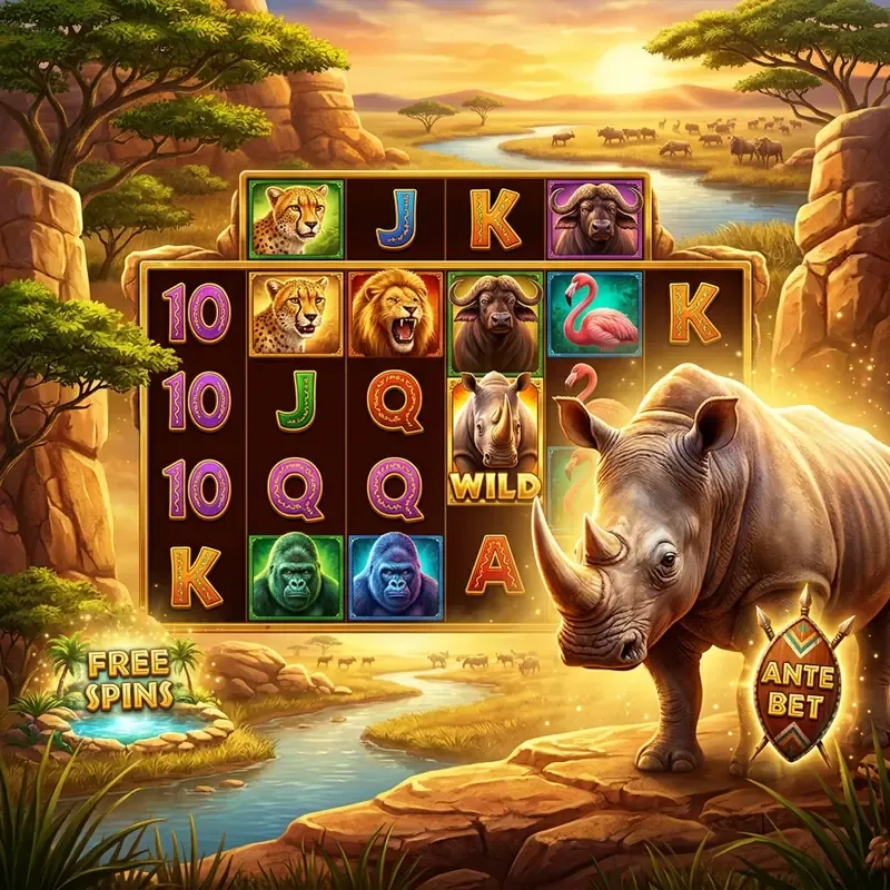 Great Rhino Megaways demo slot gratis